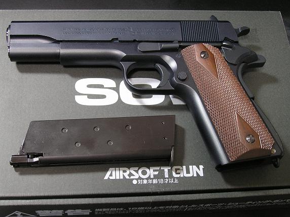 調べて頂けたらと思いますWA SCW ウエスタンアームズ M1911A1 CARBONBLACK 限定品